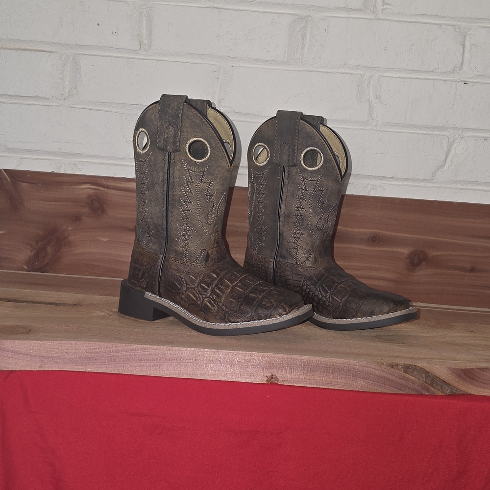 NEW Smokey Mountain Leather Boots - KIDS
